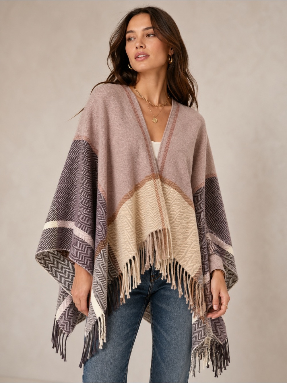 ๐5 for $45๐ Breezy Lane poncho cover up one size s,M,L - Picture 1 of 6